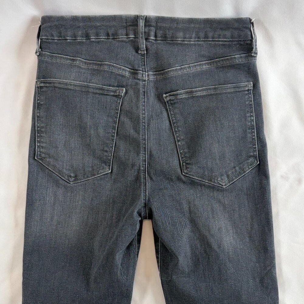 7 for All Mankind jeans black 30 skinny boot cut - Picture 8 of 12